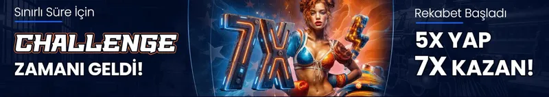 Betgar challenge kampanyası 5X yap 7X kazan